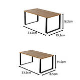 Універсальний комплект кухонних поличок 2 штуки Ruhhy 25661 Польща, фото 4