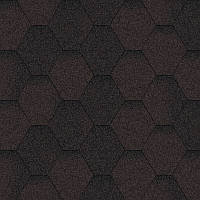 Бітумна черепиця «Мозаїка» Стандарт «Коричнева еко»