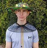 Маска бджоляра камуфляжна (сітка по колу), фото 2