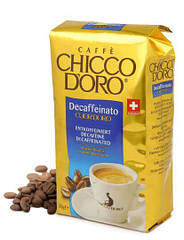 Chicco d'Oro Decaffeinato у зернах кави без кофеїну 100% арабіка 250 грамів