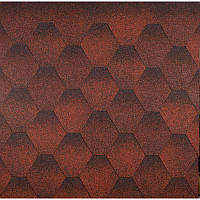 Бітумна черепиця «Мозаїка» Стандарт «Червона еко»