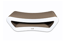 Екологічно чиста картонна дряпка лежанка для кішок "Тріо_3" 77х32х25 см см AnimAll