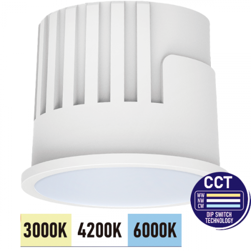 Світлодіодна лампа LED MODULE MR16 9W CCT Luminaria 3000K/4200K/6000К 870 Lm 120° Ø50х42мм