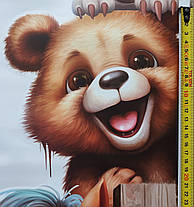 Вінілові наклейки BRUP Підглядні звірі (лист 30 х 90 см) Б398-17, фото 5