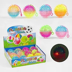 М`яч стрибун C 60501 світло, пискавка