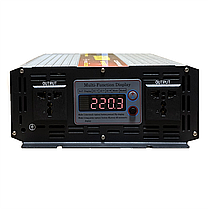 Перетворювач напруги EASUN POWER 6000W LCD інвертор із чистою синусоїдою 12V-220V, фото 4