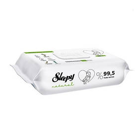 Вологі серветки дитячі Sleepy Natural 60 шт