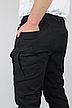 Тактичні штани Карго весна літо IX7 Cargo Чорні Розмір S, фото 10