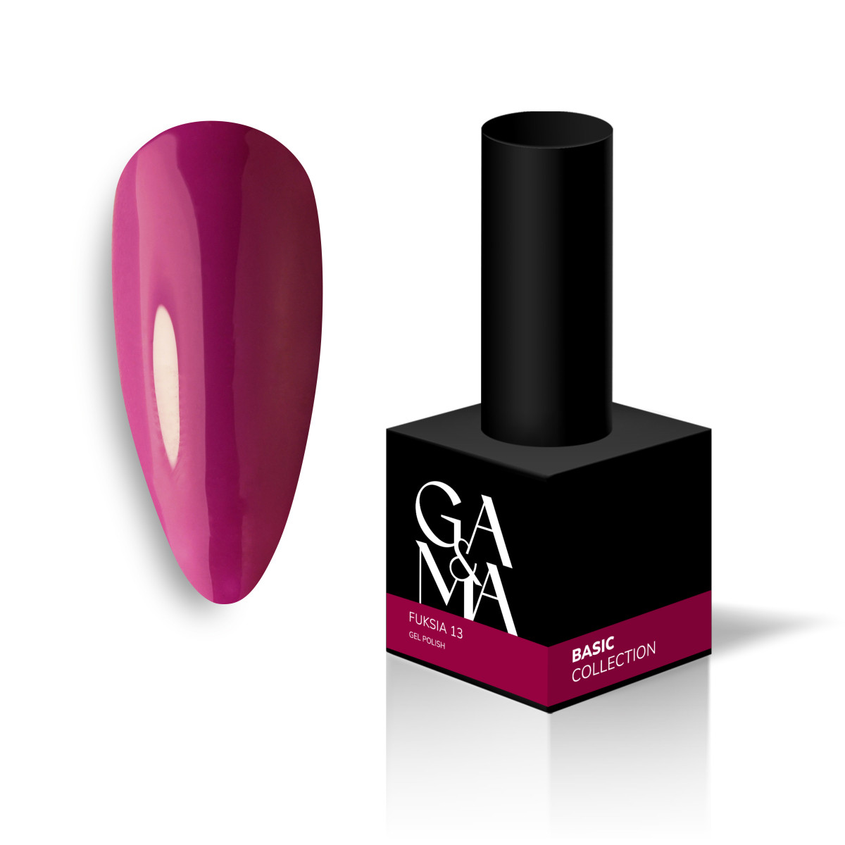 Basic collection 013 Fuksia / Базова колекція 013 фуксія GA&MA, фото 1