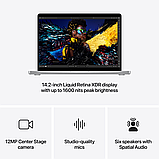 Ноутбук APPLE MacBook Pro 14" M4 PRO 24/512GB (MX2E3UA/A) Silver MX2E3, фото 6