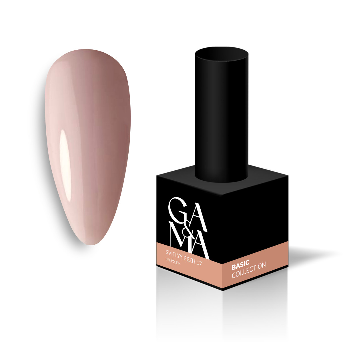 Basic collection 017 svitlyy bezh / Базова колекція 017 світлий беж GA&MA, фото 1