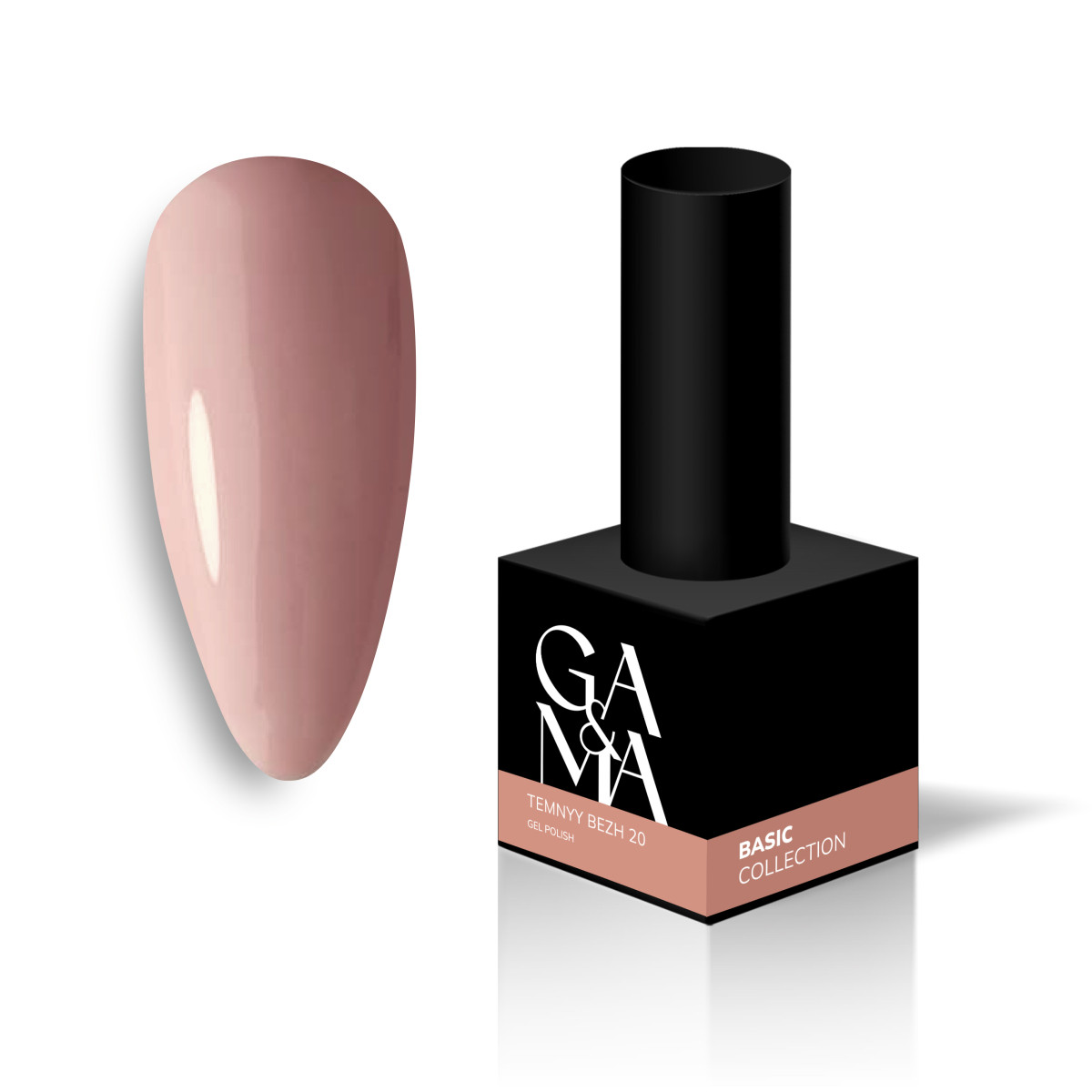 Basic collection 020 temnyy bezh / Базова колекція 020 темний беж GA&MA, фото 1