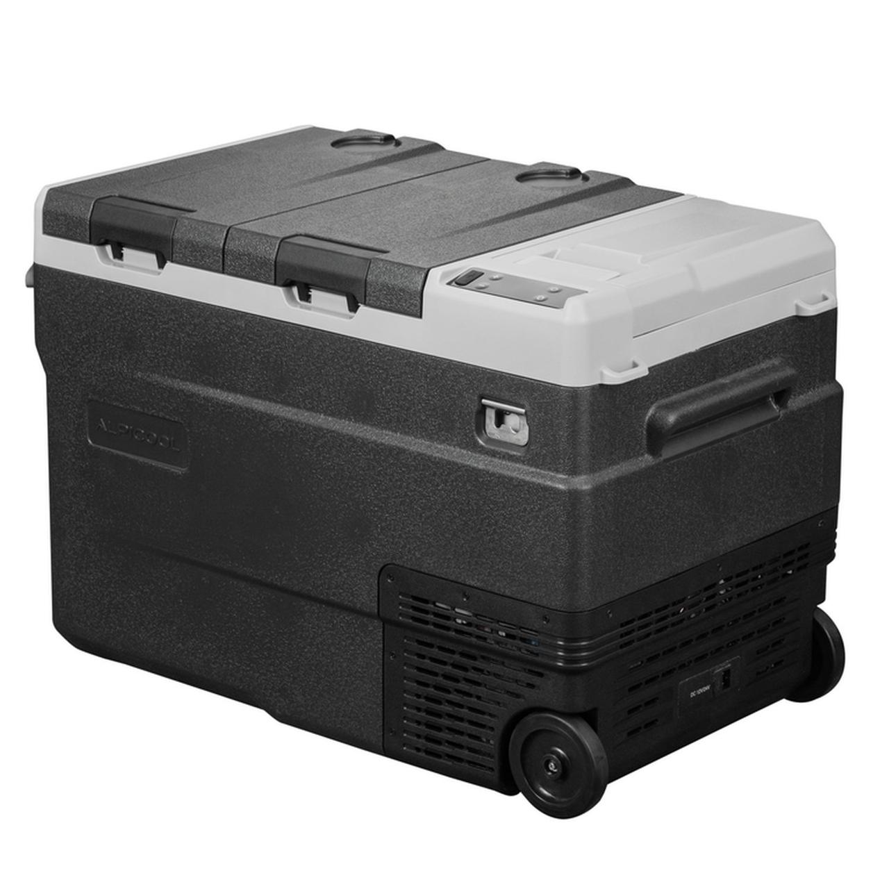 Компресорний автохолодильник Alpicool WD45 (LG Compressor). Двокамерний. До -20℃. Живлення - 12, 24, 220