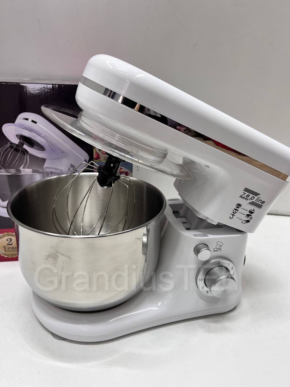 Купити Планетарний міксер тістоміс Zepline ZP-9832, 3500 Вт 5 л