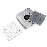 BUCOS HEPA CYCLONE X3 Витяжка з фільтром Silver, 72W, фото 4