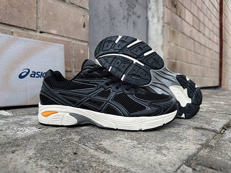 Чоловічі кросівки Asics GT-2160 Black чорні з білим, фото 1