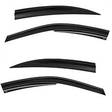 Дефлектори вікон (вітровики) для Mercedes-Benz E-Klasse (W211) 2002-2009, 4шт, SunPlex, седан, на скотчі