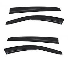 Дефлектори вікон (вітровики) для Peugeot 3008 2016-2023, 4шт, SunPlex, на скотчі