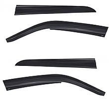 Дефлектори вікон (вітровики) для Volkswagen Polo 1994-2000, 4шт, SunPlex, хетчбек, на скотчі