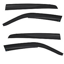 Дефлектори вікон (вітровики) для Volkswagen Golf III 1992-1997, 4шт, SunPlex, хетчбек, на скотчі