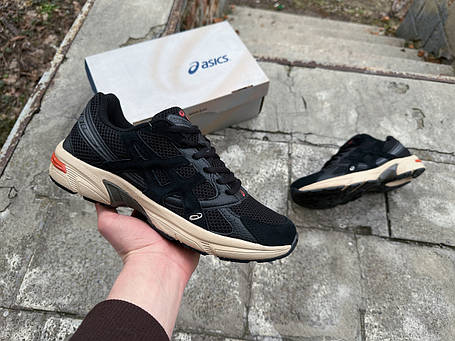 Чоловічі кросівки Asics Gel-1130 Black чорні, фото 1