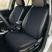 Накидки чохли на сидіння Ford Focus (Форд Фокус) замш алькантара (1+1 передні)