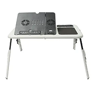 Столик для ноутбука з вентилятором ColerPad E-Table LD09 Охолоджувальна підставка для ноутбука