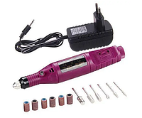 Фрейзер для манікюру та педикюру Velvet Smoot Машинка для зняття гель лаку портативна