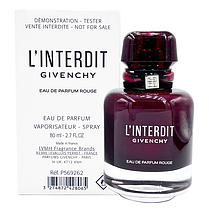 Парфуми жіночі Givenchy L'Interdit Rouge (Tester) 80 ml Живанші Інтердит Руж (Тестер) 80 мл all К, фото 4