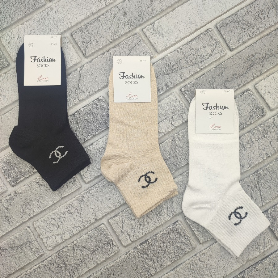 Шкарпетки жіночі середні весна/осінь р.36-40 асорті FASHION LUXE 30039447, фото 1