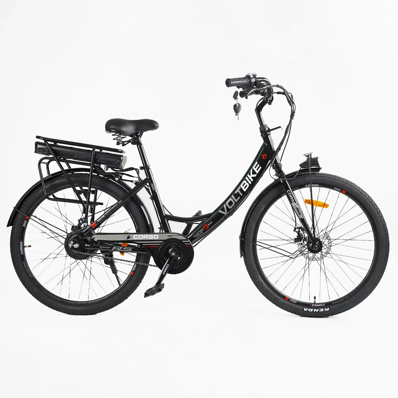 Електровелосипед Corso VOLT BIKE 350W 36V10Ah літієва, шини 26"