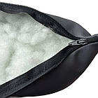 Подушка з екошкіри Прямокутна для кушетки та масажного столу, розмір 30/50, колір темно-сірий, фото 2