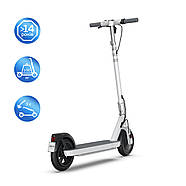 Електросамокат OKAI ES10-NEON Lite White 9", 300(600)W, 7.8Ah, 30km, 25km\h, 20%, NFC, App, 15kg, фото 6