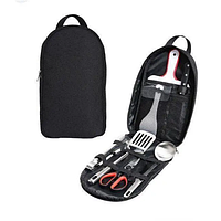 Набір столового посуду для походу 7 предметів із сумкою для зберігання Столового приладдя для пікніка та кемпінгу