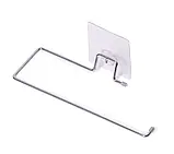 Тримач для туалетного паперу Besser Smart Sticker 0152, настінний, 13x7,5x3,5 см, хромована сталь, фото 3