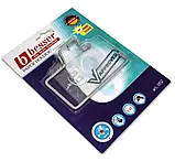 Тримач для туалетного паперу Besser Smart Sticker 0152, настінний, 13x7,5x3,5 см, хромована сталь, фото 4