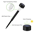 Садові світильники на сонячній батареї 10шт. Solar Lawn Lamp SB-1S, фото 3