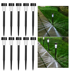 Садові світильники на сонячній батареї 10шт. Solar Lawn Lamp SB-1S