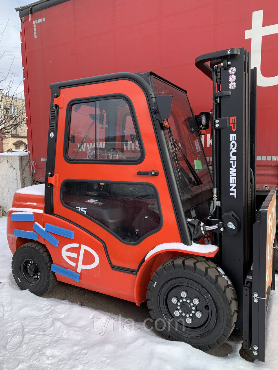 Вилковий навантажувач EP CPCD35T8 3.5т 4.8м, фото 1