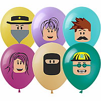 Латексні кулі Show Roblox на асорті 12" 30см, 10 шт