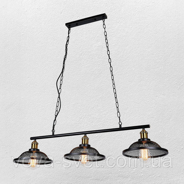 Стельовий підвісний світильник [Loft Dome of the Grid Lamp -3 ] 