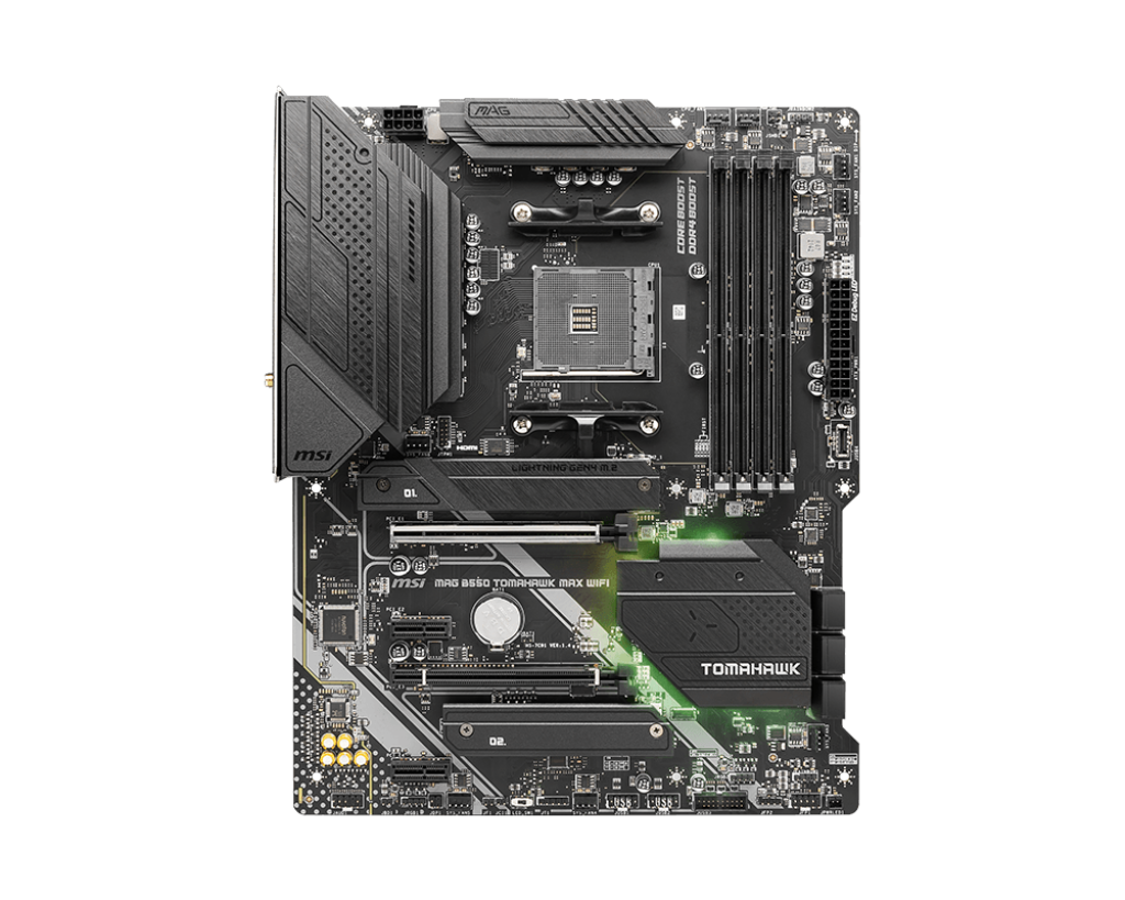 Материнська плата MSI B550 MAG Tomahawk Max Wi-Fi Socket AM4 (MAG B550 TOMAHAWK MAX WIFI) Б/В