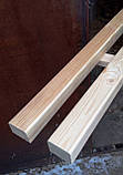 Брус Рейка для лавочок і лавок 40х40 мм із сосни, фото 3