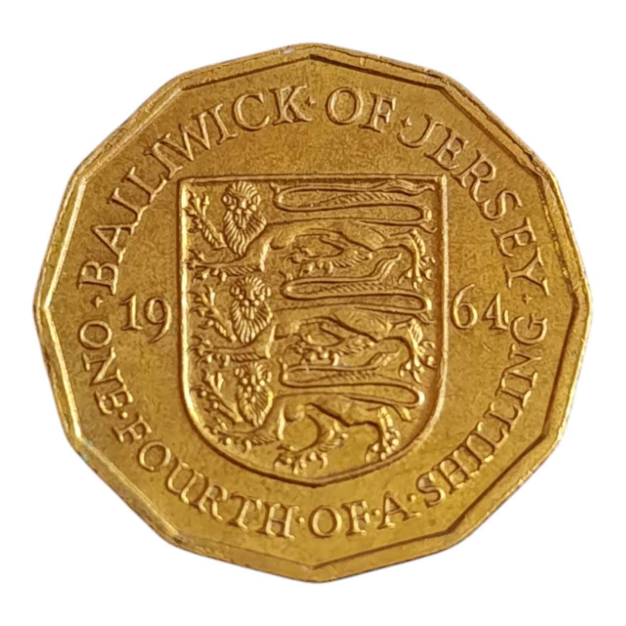Джерсі ¼ шилінга, 1964