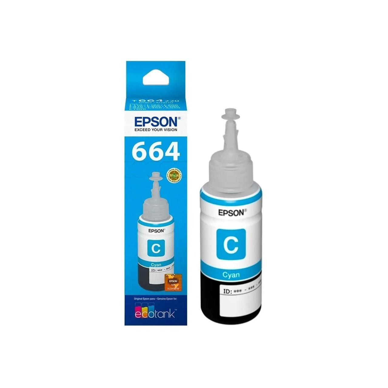 Контейнер з чорнилом Epson L100/L200 cyan (70мл) (C13T66424A)