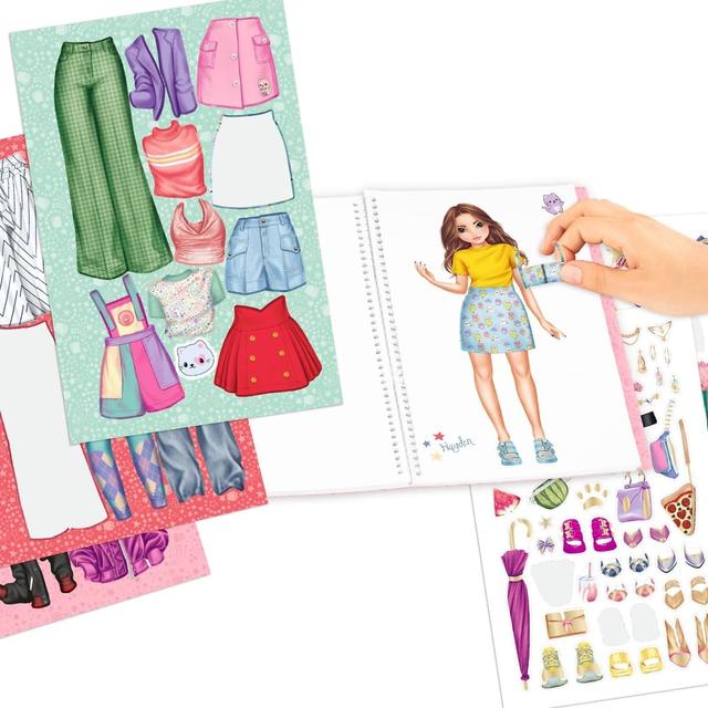 TOP Model стікербук Dress Me Up Cutie Star 12433