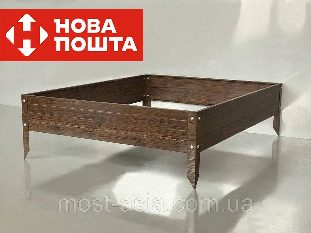 Збірна грядка під дерево, Металева грядка оцинкована.