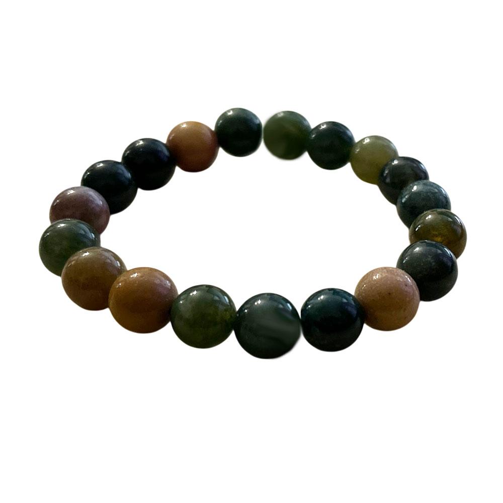 Браслет із Яшми асорті каміння, фото 1