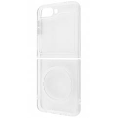 Чехол WAVE Clear Case (PC+TPU) with Magnetic Ring Samsung Galaxy Flip 6 clear