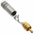 Конектор RCA тато SWITCHCRAFT 3502AAU PKG, фото 3